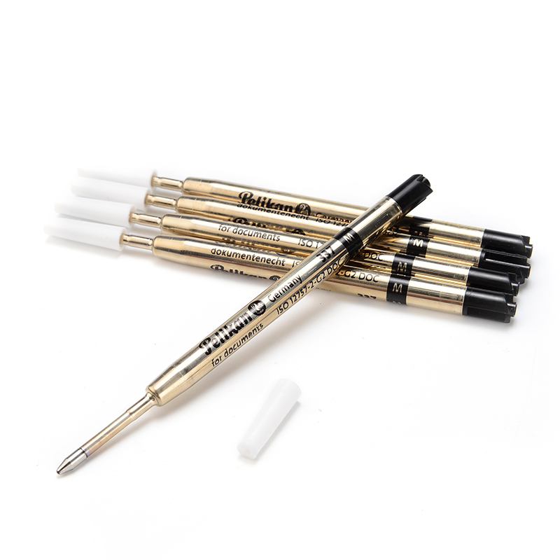 百利金 德国pelikan圆珠笔笔芯油性走珠笔滚珠笔替换芯337单支装 黑色