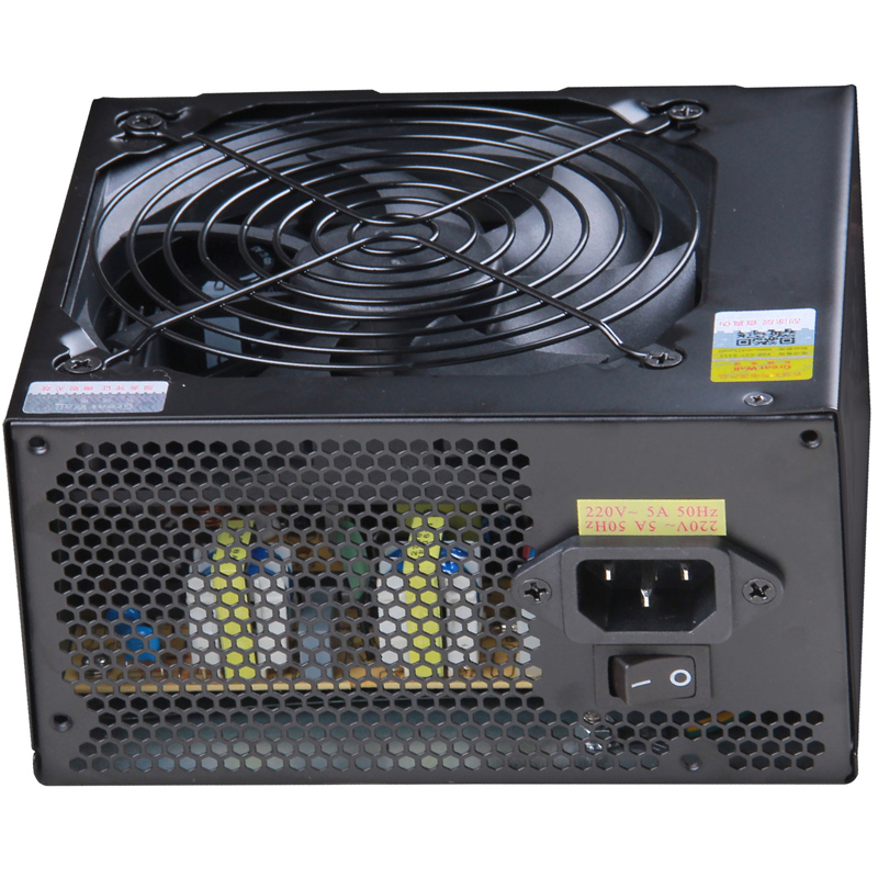 长城（GreatWall）额定500W HOPE-6000DS电脑电源 （双8PIN/台系主电容/75cm长线材/温控风扇/宽幅/3年质保）