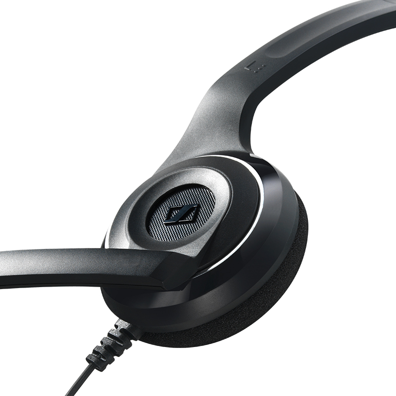 森海塞尔（Sennheiser）PC7 USB 客服话务教学耳机  头戴式耳机黑色
