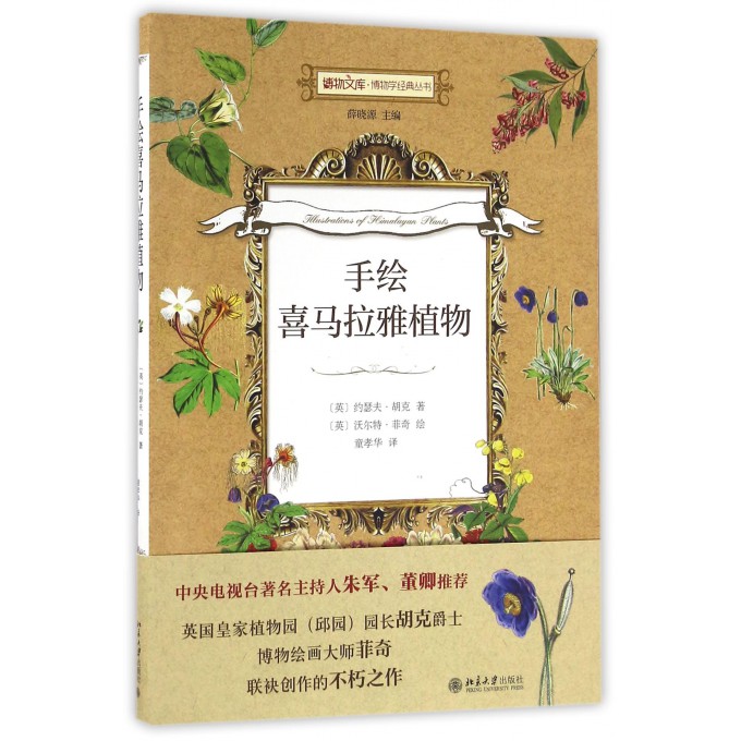 手绘喜马拉雅植物/博物学经典丛书/博物文
