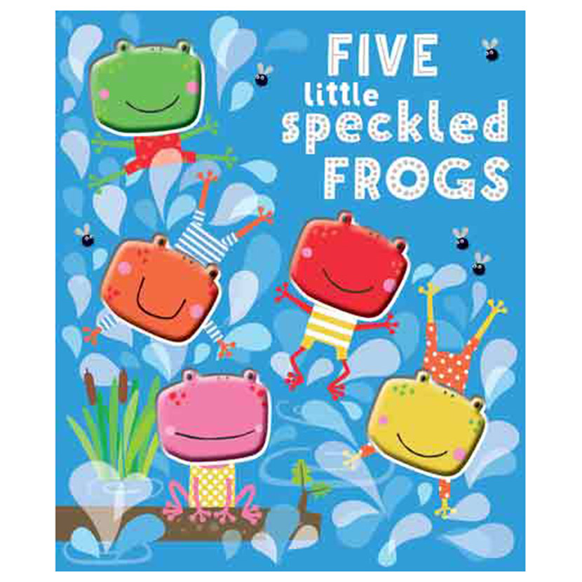 五只有斑点的小青蛙five little speckled frogs 进口故事书