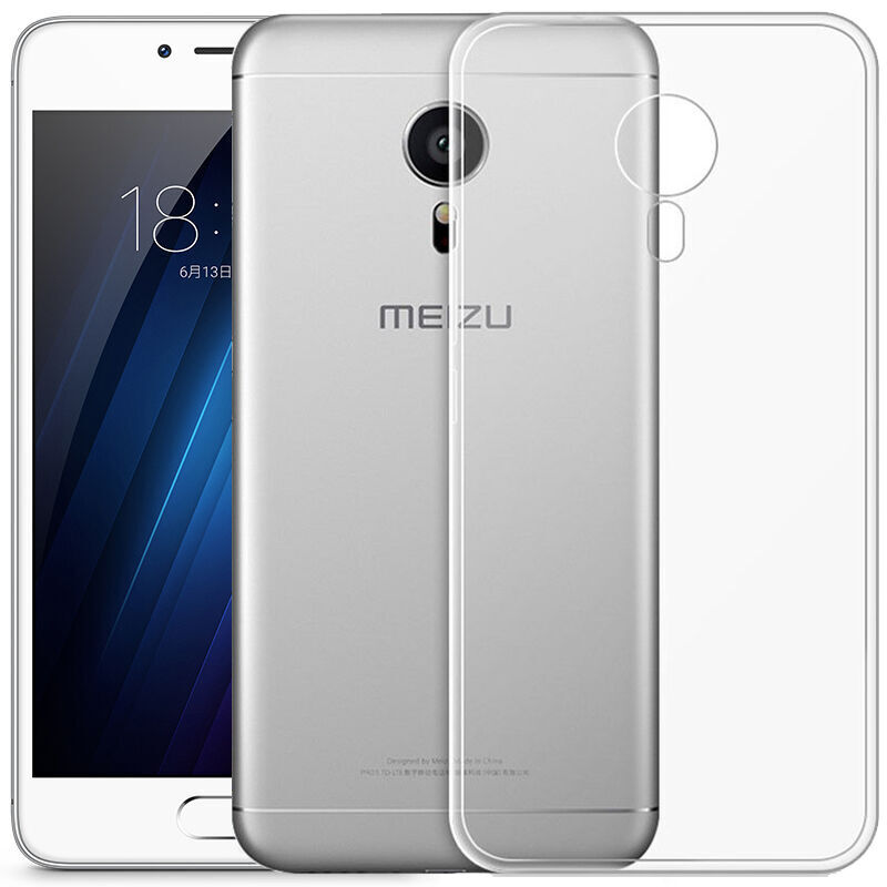 奥多金 手机壳保护套 适用于魅族mx6手机套 轻薄隐形透明软壳