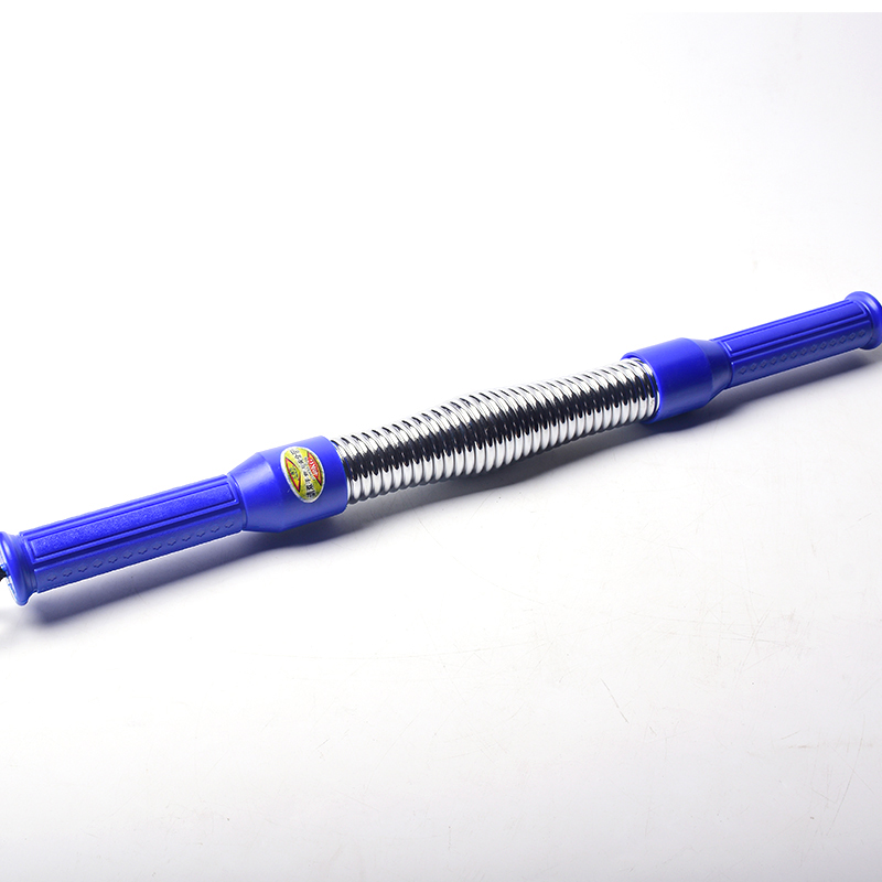 艾美仕【精選廠家】 電鍍精鋼臂力握力臂力棒握力棒擴(kuò)胸器男士練胸肌家 60KG