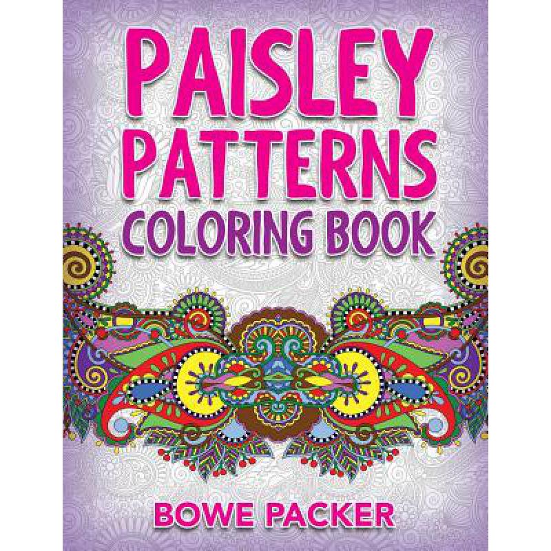 预订 Paisley Patterns Coloring Book