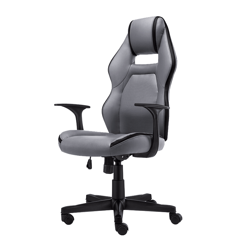 习格(XIGE)电脑椅家用主播电竞椅旋转椅办公椅子游戏椅网吧吃鸡手游竞技椅子 1163 战神灰