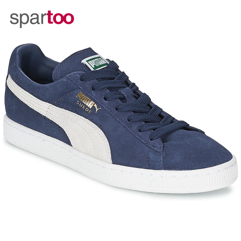 彪马(puma)女鞋休闲板鞋经典款低帮球鞋蓝色白色uedeclaic春秋新款