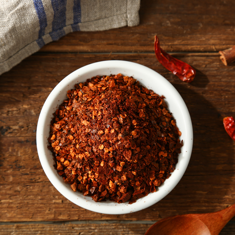贵三红贵州特产糊辣椒面 贵州辣椒面超辣香辣麻辣烫蘸料蘸水500g 煳辣椒面500g
