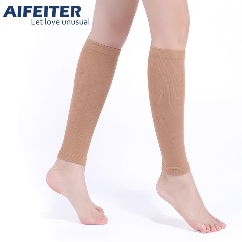AIFEITER静脉曲张弹力袜用医固定带 一级压力袜小腿 男女运动透气进口 肤色四季款 S【小号】怎么样,好用不?