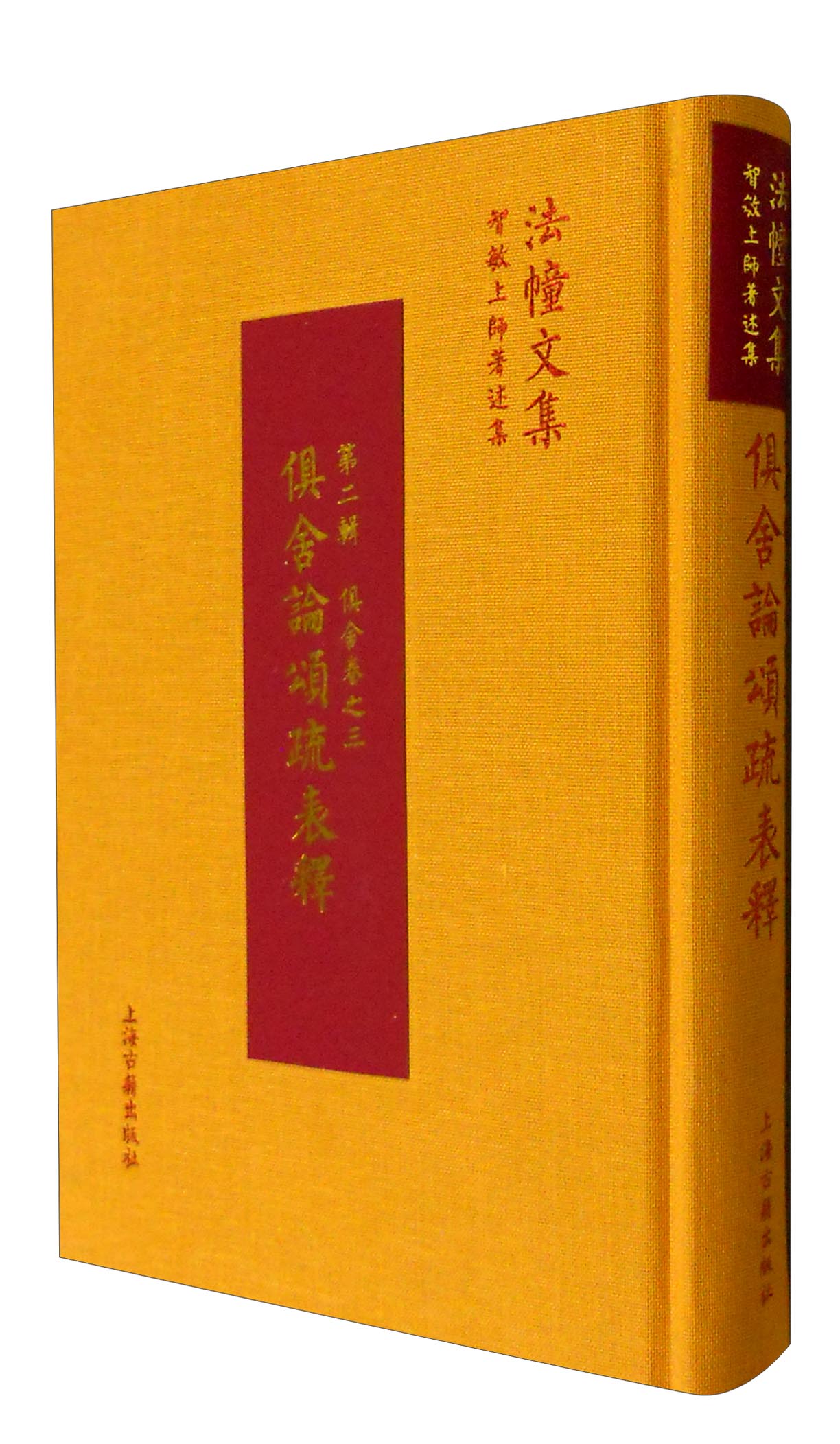 法幢文集：俱舍论颂疏表释（第二辑 俱舍卷之三）