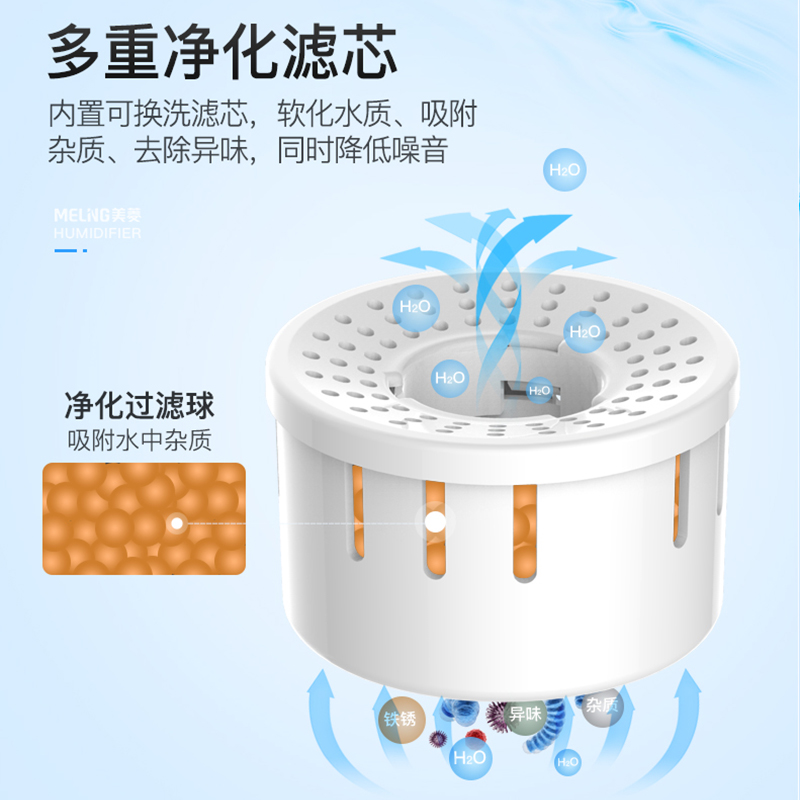 美菱加湿器纯净水指什么水？烧好的开水冷却以后也能叫纯净水吗？