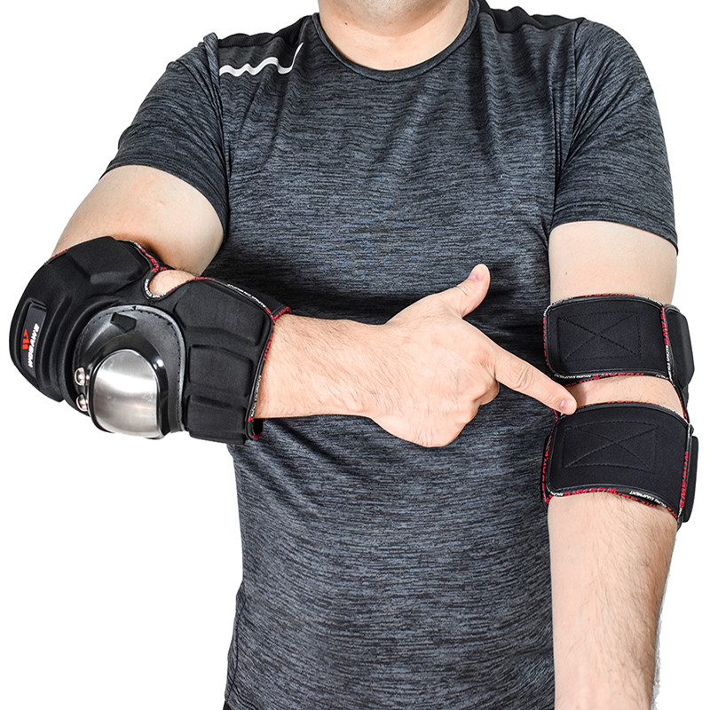 沃萨维(wosawe)摩托车骑行护肘机车骑士自行车越野速降防摔防风护具