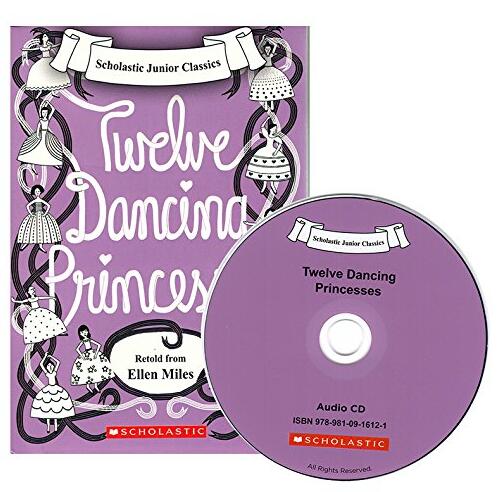 Twelve Dancing Princesses (With Cd) 进口故事书