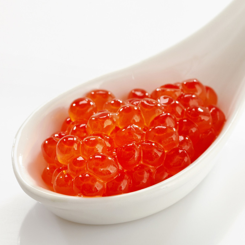 聚鲜品 丹麦鱼籽酱50g一瓶 (太平洋鲑鱼)虹鳟鱼鱼籽 鱼子酱 50g*一瓶