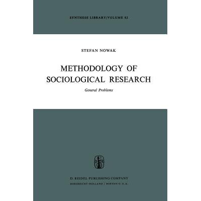 预订 Methodology of Sociological Research : Gener...