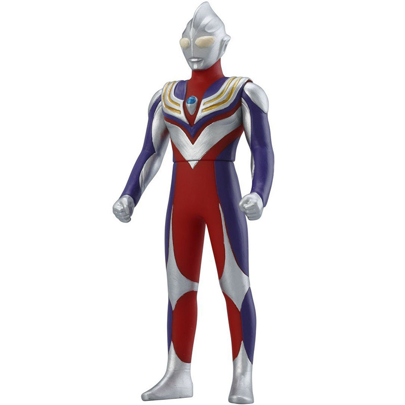 万代(bandai)奥特曼1 软胶儿童玩具 14cm 08 迪迦奥特曼