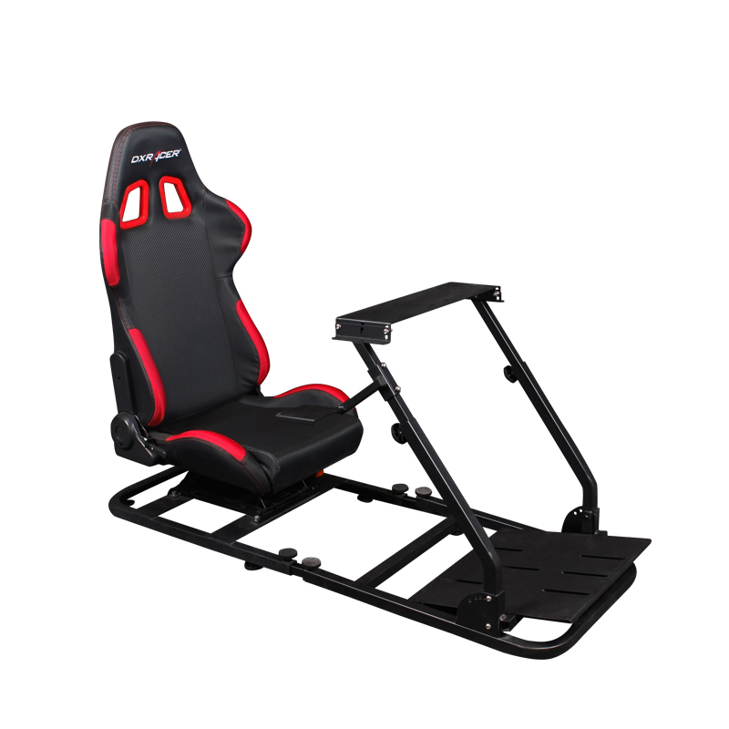 DXRACER迪锐克斯赛车游戏座椅支架适用于G920罗技G27 G29方向盘支架飞行模拟器飞车座舱学 COM200 可调后支架 现货
