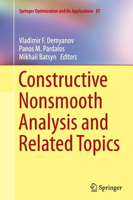 【预订】constructive nonsmooth analysis and