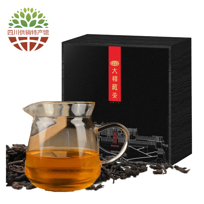 【四川供销馆】大相藏茶200g 大伦05 雅安蒙顶山黑茶 藏茶全发酵熟茶