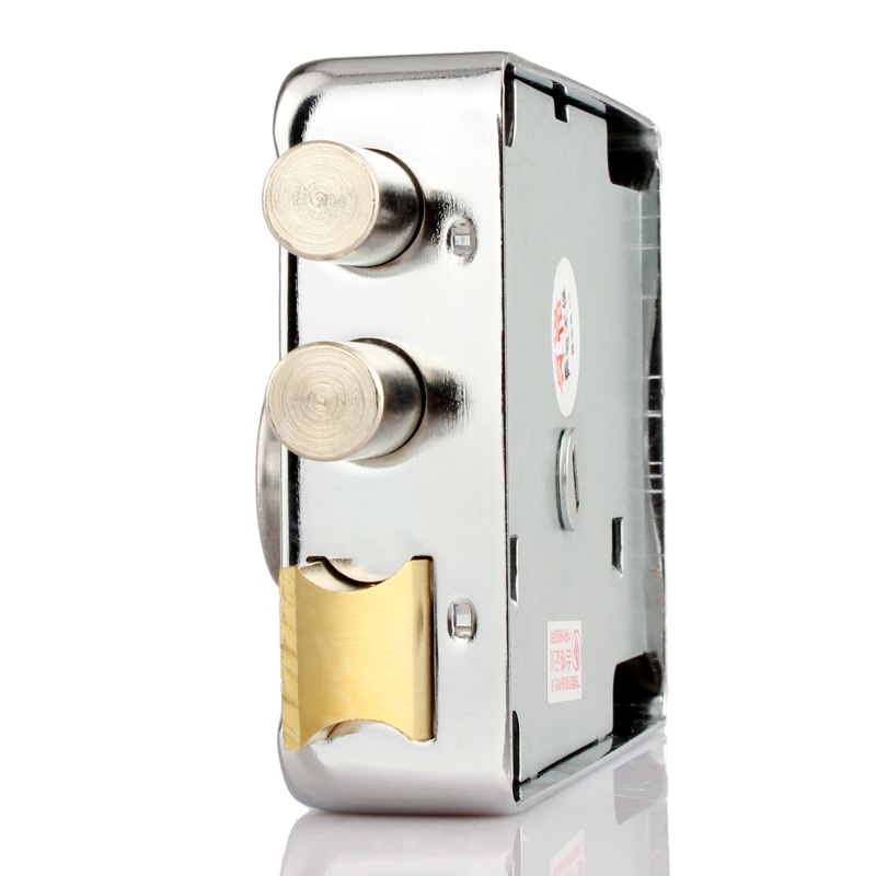 玥玛 外装门锁 铁门锁木门锁 大门 储藏间防开防撬门锁 月牙锁芯8698 右切边 不带卡扣