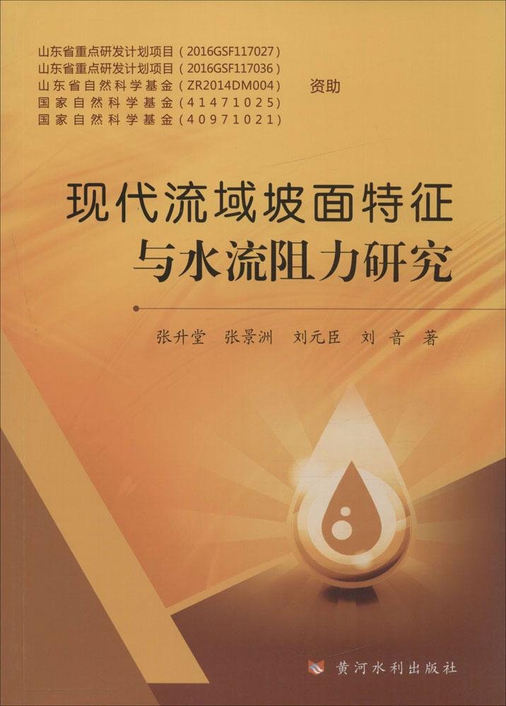 现代流域坡面特征与水流阻力研究