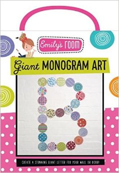 艾米莉的房间：巨型字母艺术 Emily'S Room Giant Monogram Art 进口原版  小学教辅