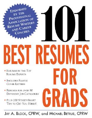 【预订】101 best resumes for grads