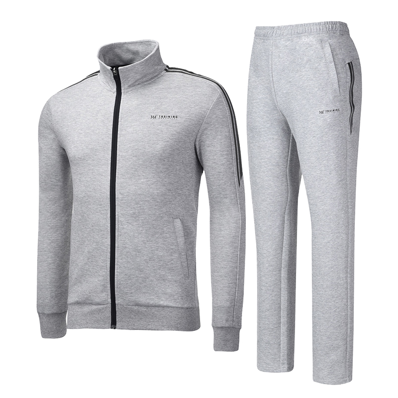 361度运动套装男装2020春秋季运动服361运动休闲梭织防风衣套装男 本