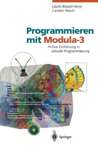 【预订】programmieren mit modula-3: eine