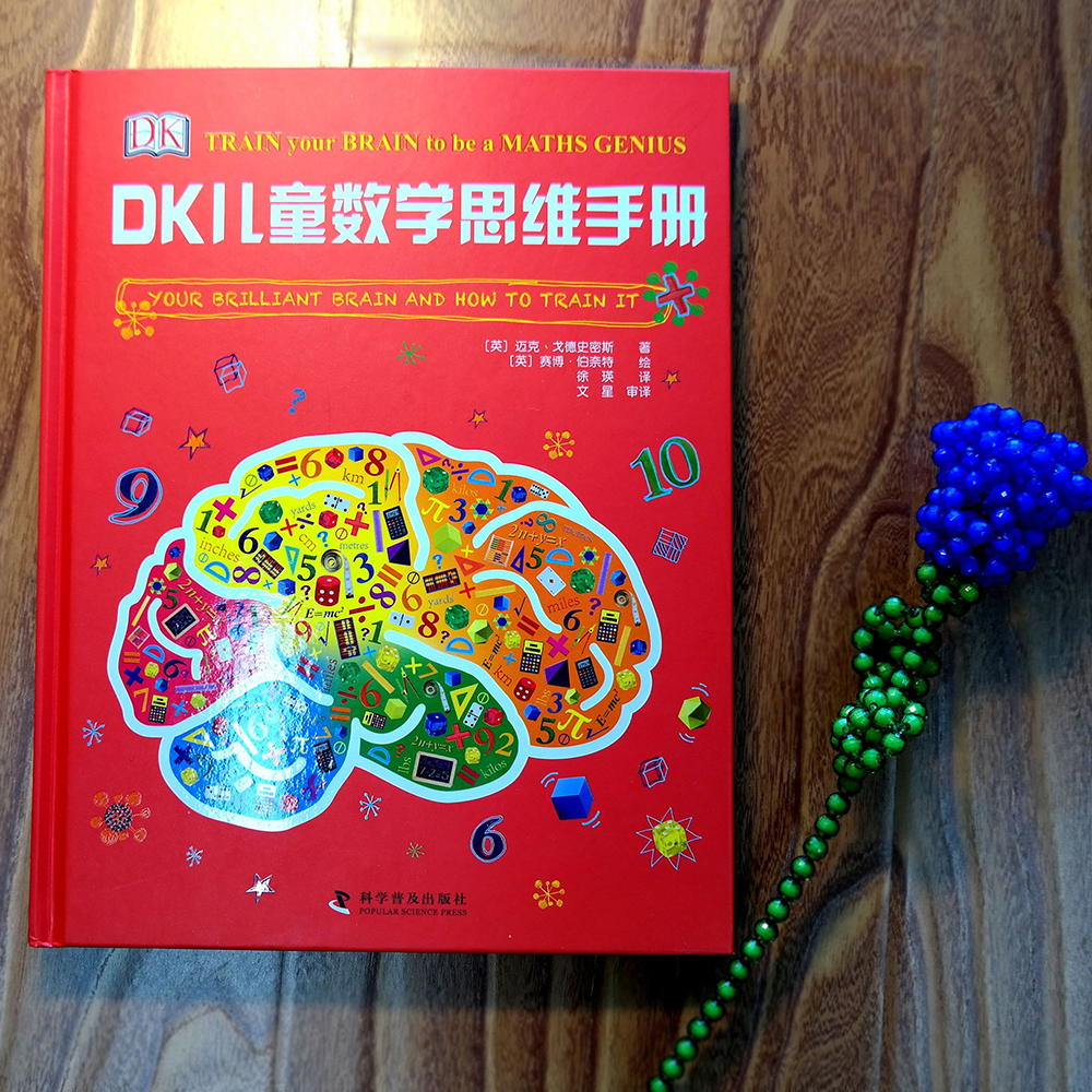 DK儿童数学思维手册暑假阅读暑假课外书课外暑假自主阅读暑期假期读物详情图
