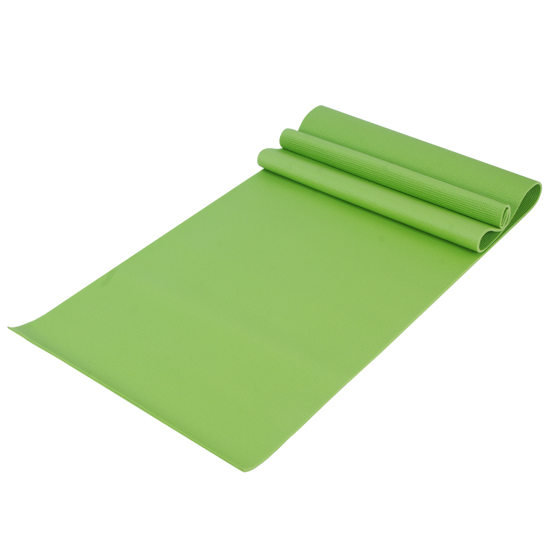 加厚6mm瑜伽垫户外运动垫家用健身垫仰卧起坐垫男女通用健身垫子 绿色