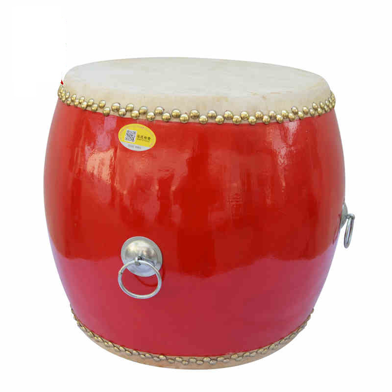 奇宝居12寸牛皮高战鼓大鼓 木制鼓身成人儿童 口径约39.