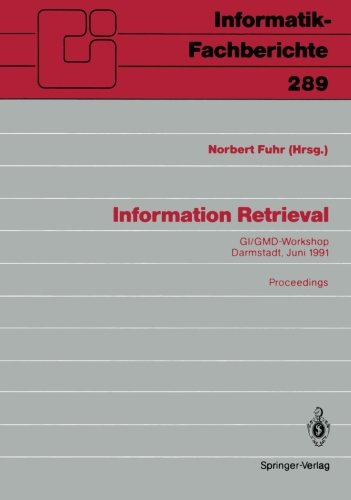 【预订】information retrieval: gi gmd-workshop