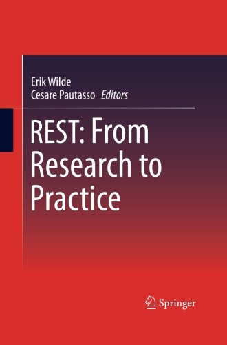 【预订】rest: from research to practice