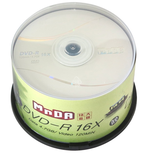 铭大金碟DVD-R空白光盘可以视频刻碟吗？
