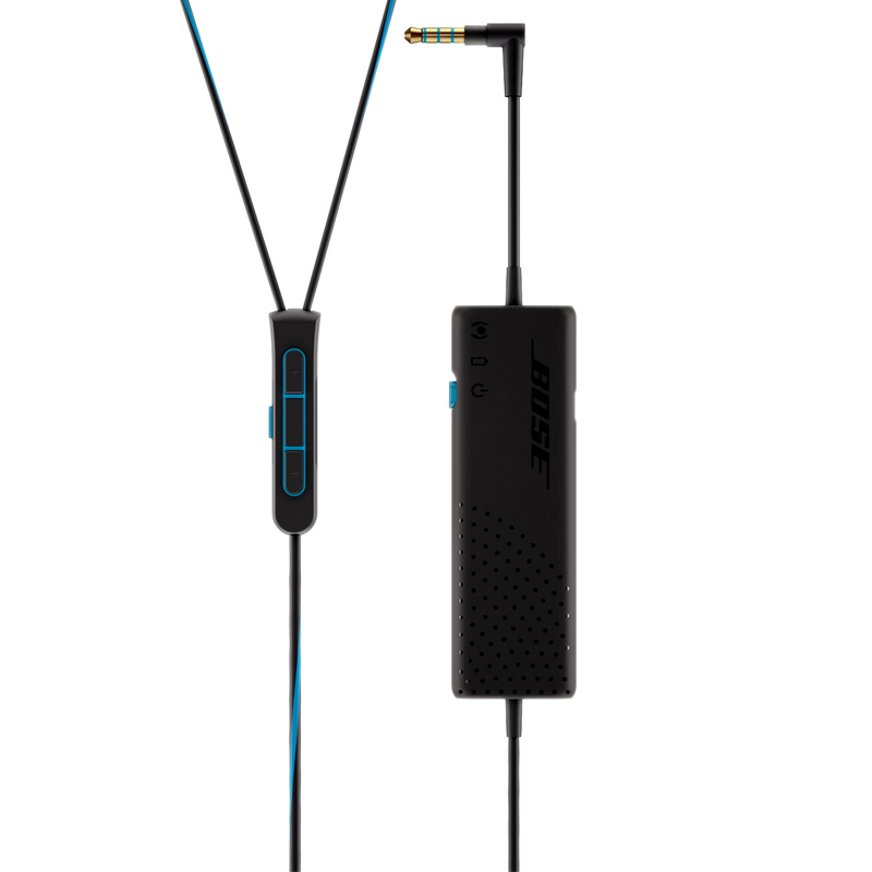 Bose QC20有源消噪入耳式有线耳机 黑色-安卓版线控 降噪手机耳机