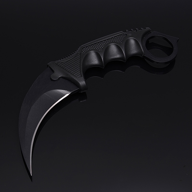 狼爪cs爪刀 cs爪子刀  游戏收藏csgo真实爪刀 野营户外求生爪刀 黑色