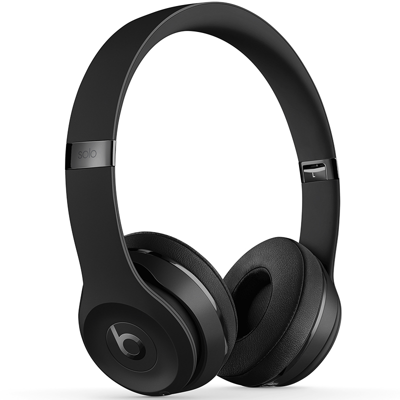 Beats Solo3 Wireless 头戴式 蓝牙无线耳机 手机耳机 游戏耳机 - 黑色
