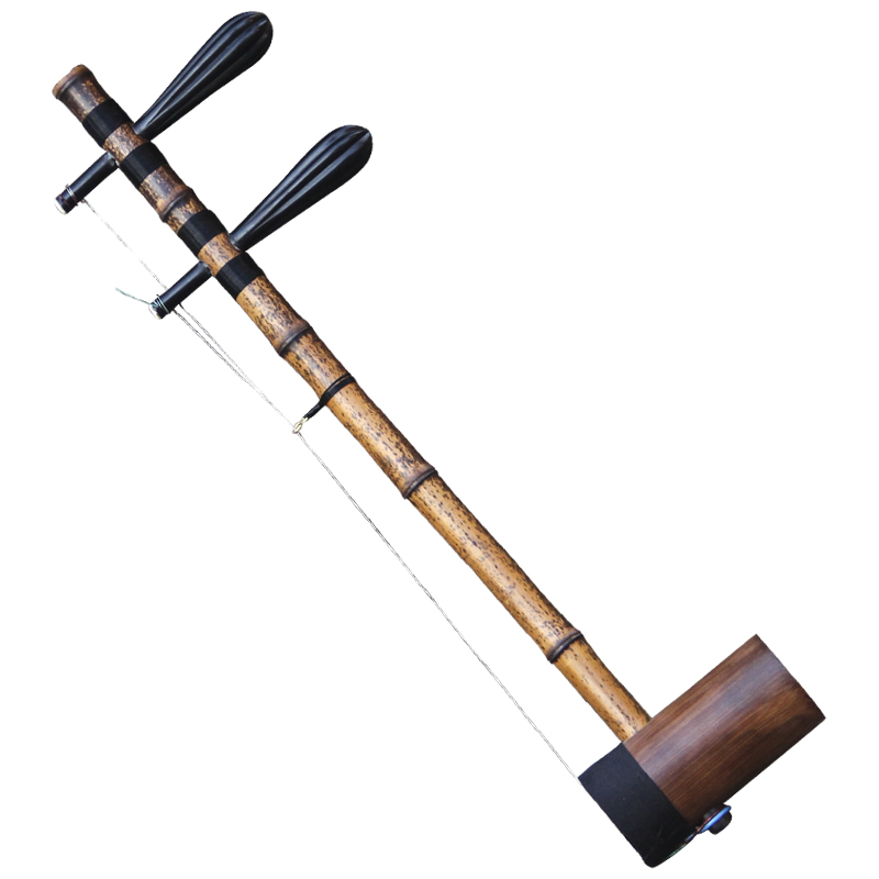 艾牧 鳝鱼黄紫竹担子演奏初学京剧票友京胡乐器 js-07 西皮 二黄 二黄