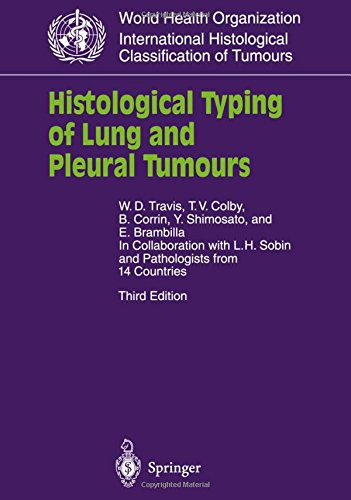 【预订】histological typing of lung and pleural
