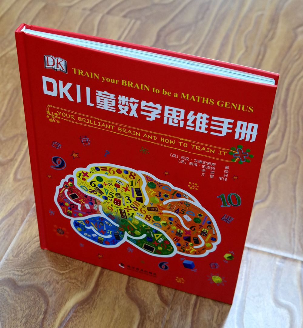 DK儿童数学思维手册暑假阅读暑假课外书课外暑假自主阅读暑期假期读物详情图