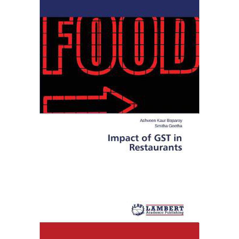 预订 Impact of GST in Restaurants