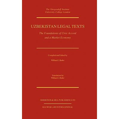 预订 Uzbekistan Legal Texts : The Foundation Of C...