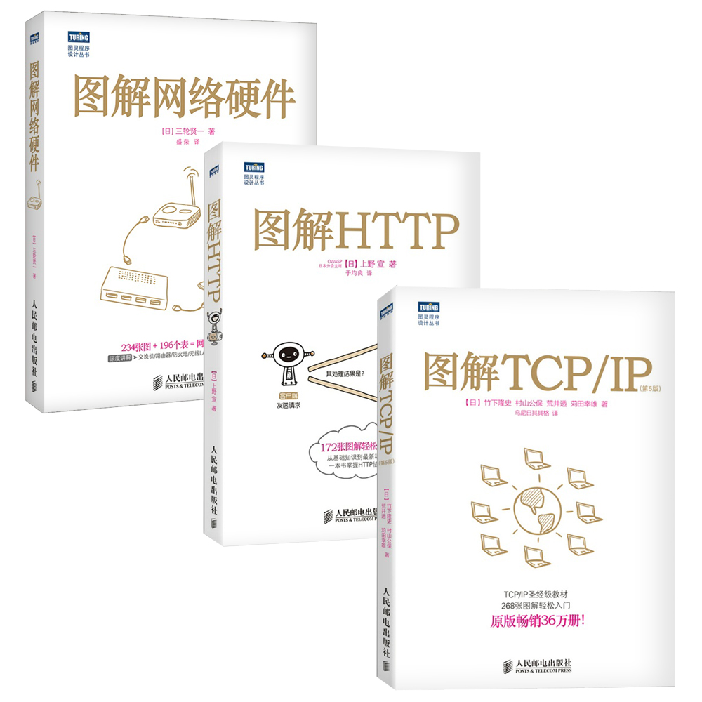 图解HTTP+图解TCP/IP+图解网络硬件（套装共3册）(图灵出品)截图