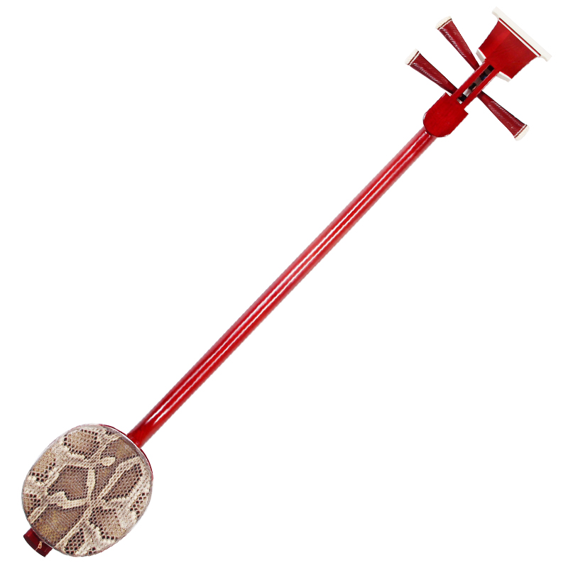 色木 材质  剧团 乐队 演奏 初学 用琴 中三弦 弹拨 乐器 sx-02 sx