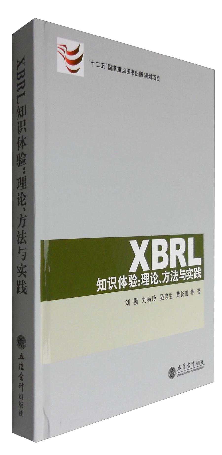 XBRL知识体验：理论、方法与实践