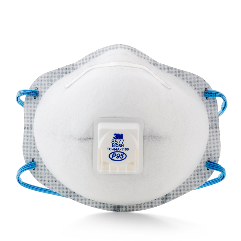 3m 8576活性炭p95防毒口罩防酸性气体实验室化工8577防异味工业粉尘