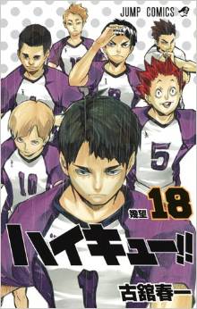 现货 日文原版 漫画 排球少年 ハイキュー 18