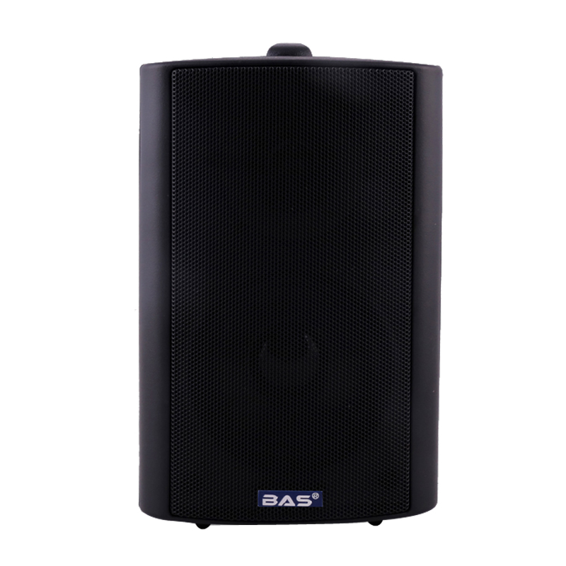 BAS 40W壁挂喇叭 会议音箱 餐厅音响  背景音乐 公共广播 吸顶喇叭 吊顶音箱 消防设备  LWB-116B 黑色  250*155*170mm 京东折扣/优惠券