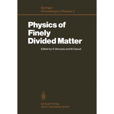 预订 physics of finely divided matter: proceeding.