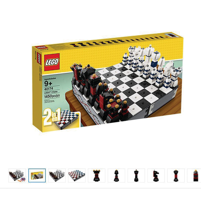 lego 乐高 国际象棋 拼插积木儿童玩具生日礼物 国际象棋40174